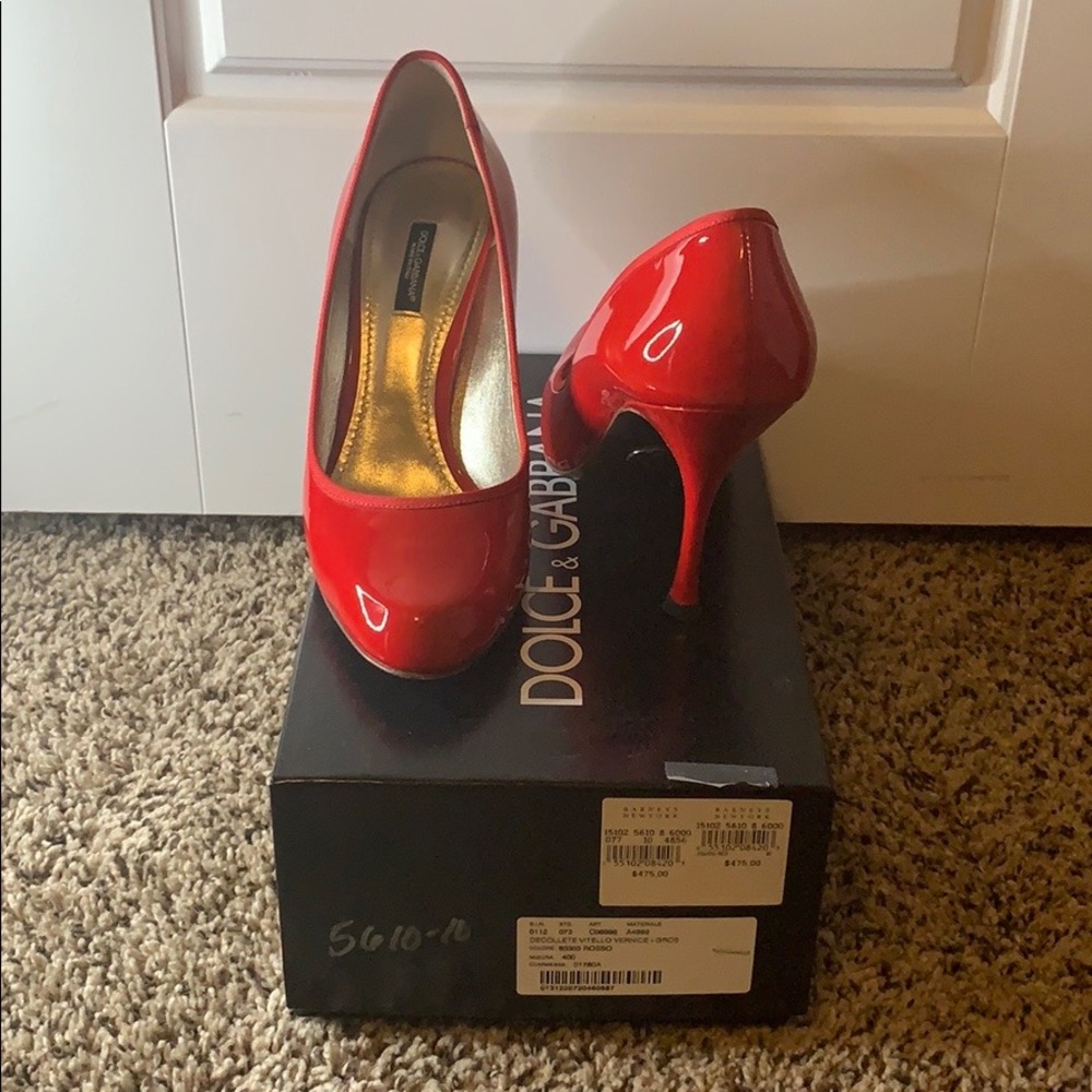 Dolce & Gabbana Red Pumps